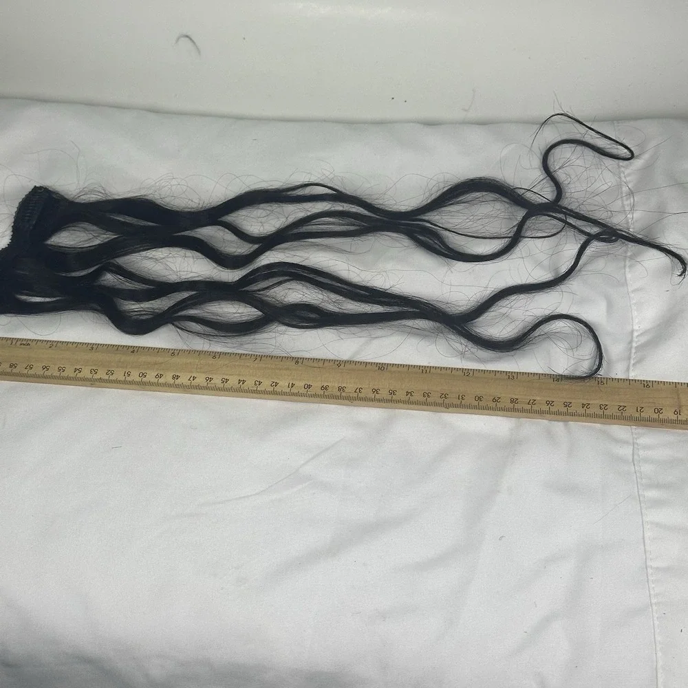 Ashine 100% Brazilian Human Hair‎ Extensions-Black 18, 20, And 22 Inch Hair